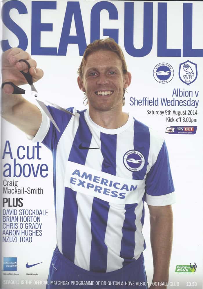 Brighton & Hove Albion FC v Sheffield Wednesday FC 